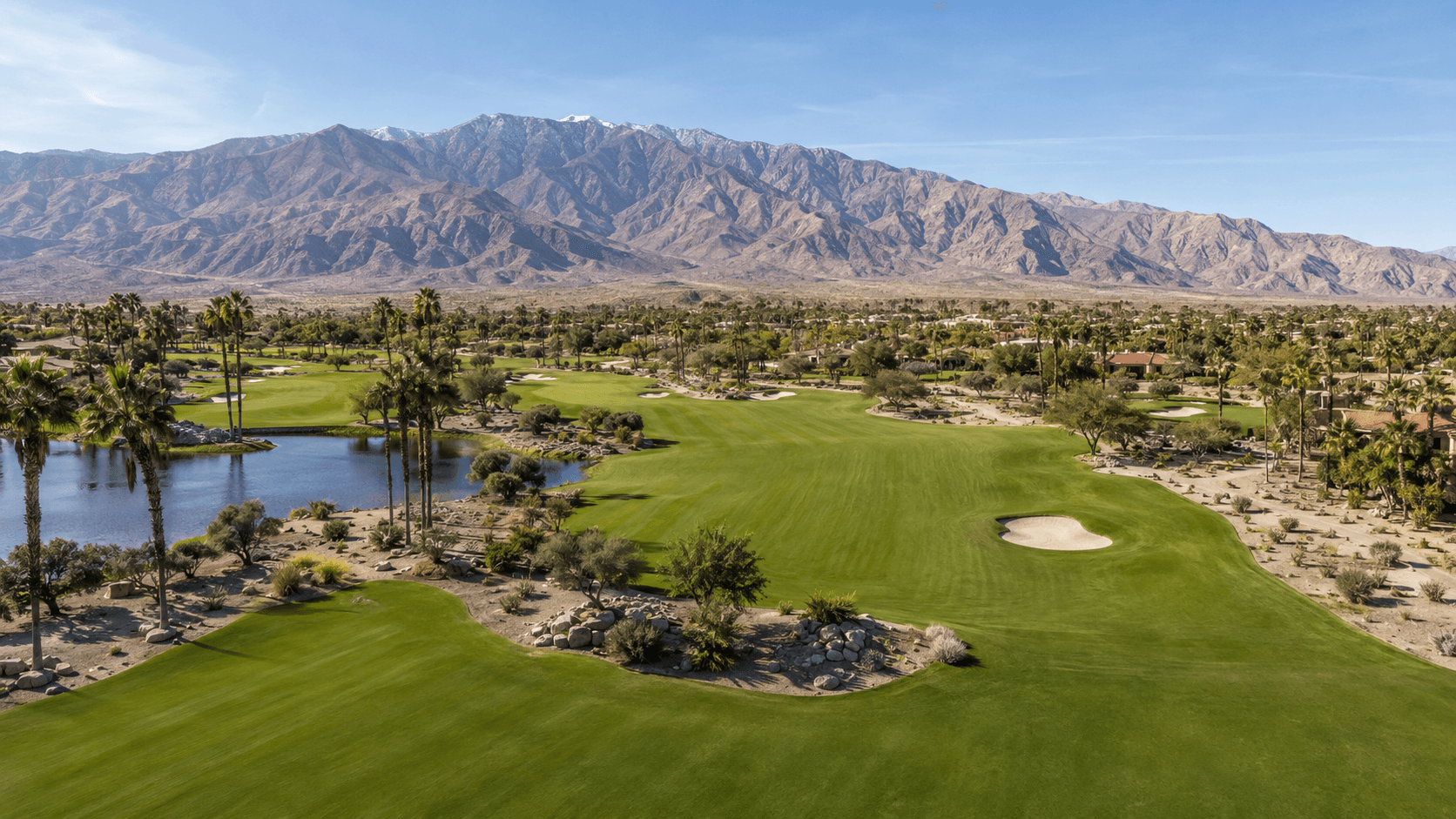 Public golf course in the Palm Springs area